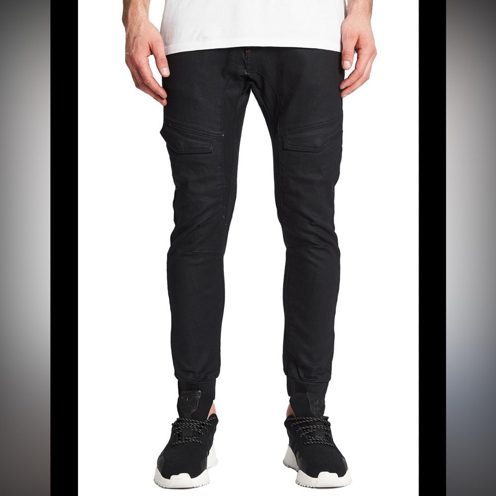Men's Black Cargo Pants